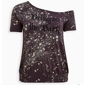 New Torrid cold shoulder top